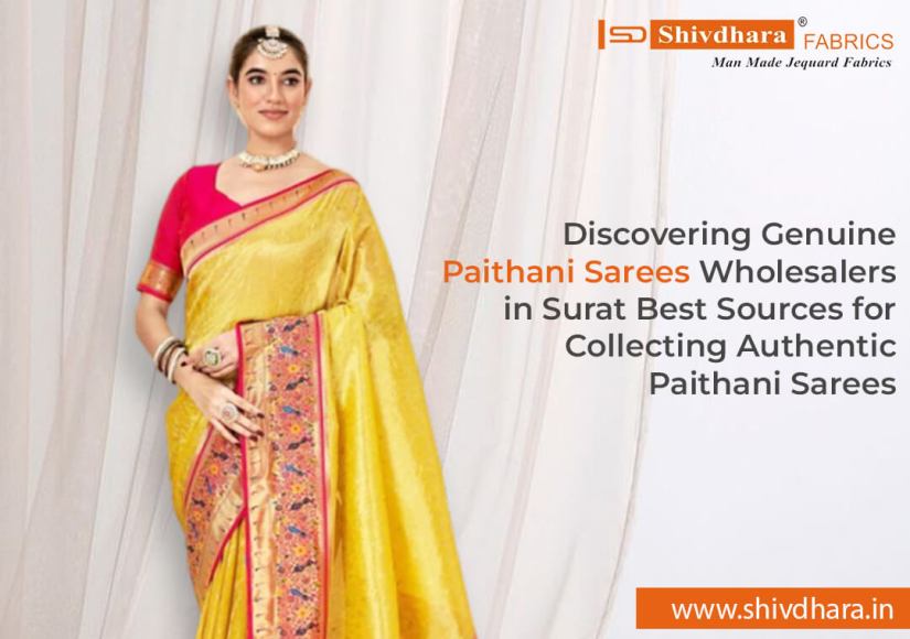 Paithani Sarees Wholesalers in Surat